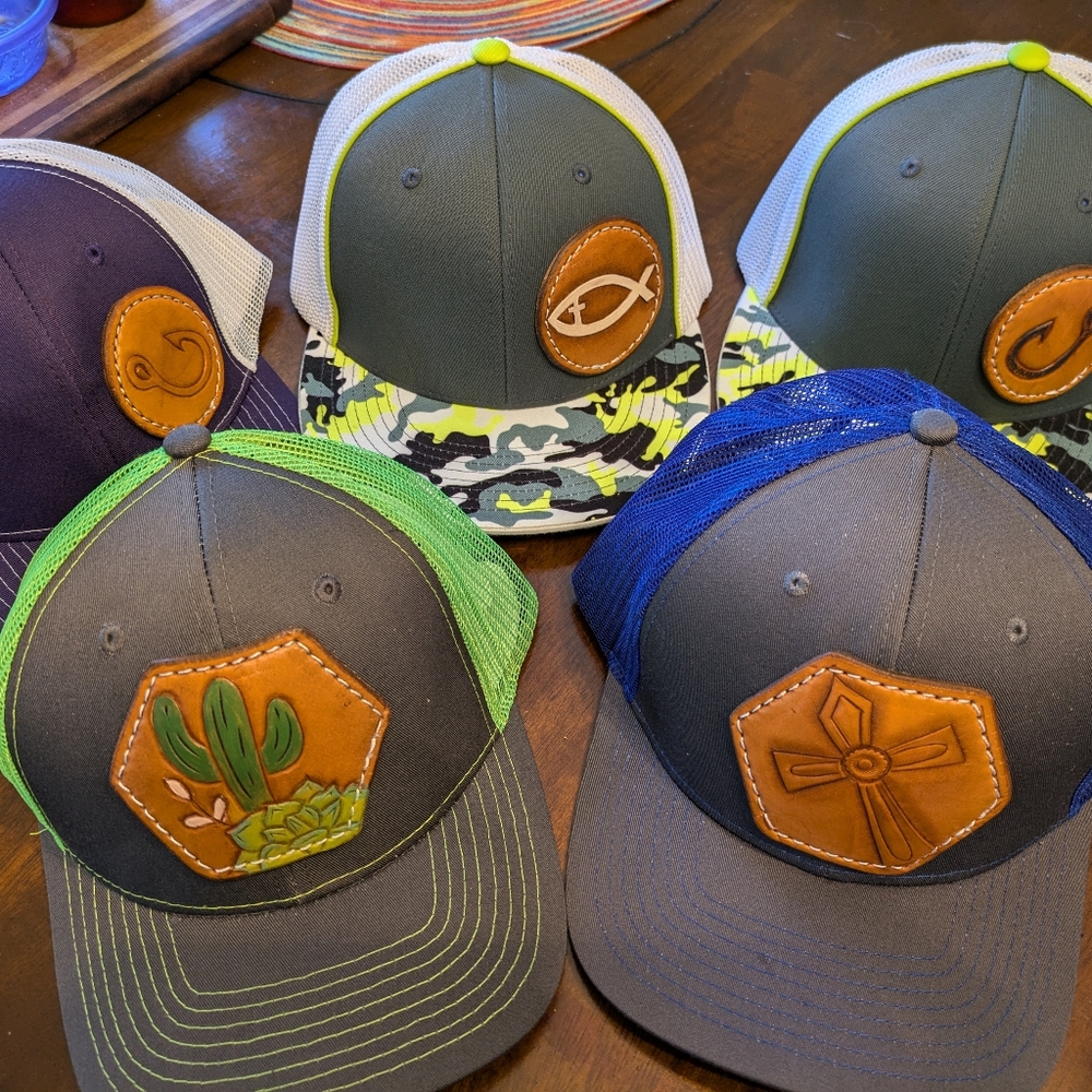 Hand Tooled Hats